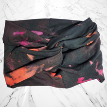 Load image into Gallery viewer, Coral Splash Wide Twist Headband