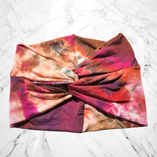 Load image into Gallery viewer, Amber Glow Wide Twist Headband