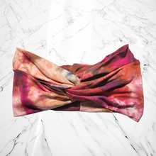 Load image into Gallery viewer, Amber Glow Wide Twist Headband