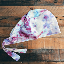 Load image into Gallery viewer, Hand Dyed Linen Scrub Cap
