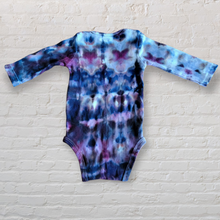 Load image into Gallery viewer, 6 months dyed long sleeve onesie
