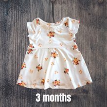 Load image into Gallery viewer, 3 months dress (runs a tiny bit smaller than other 3 month sizes)
