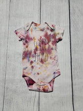 Load image into Gallery viewer, 3-6 months dyed Rae Dunn Onesie
